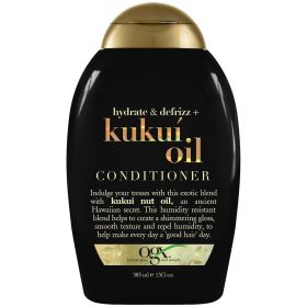 OGX Hydrate + Defrizz Kukui Oil Conditioner, 13 Oz