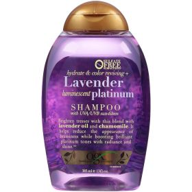 OGX Hydrate & Enhance Lavender Luminescent Platinum Shampoo, 13 Oz