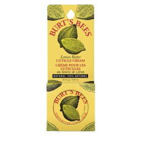 Burt's Bees 100% Natural Lemon Butter Cuticle Cream 0.6 oz 1 Tube