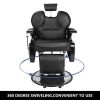 Professional Salon Barber Chair 8702A Black