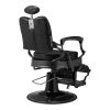 Heavy Duty Vintage Recline Barber Chair Hydraulic with Headrest, Supports up to 550lbs & 360¬∞Rotatable, Professional Salon Beauty Spa Shampoo Equipme