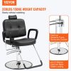 VEVOR Salon Chair, Hydraulic Recliner Barber Chair for Hair Stylist, 360 Degrees Swivel 90¬∞-125¬∞ Reclining Salon Chair for Beauty Spa Shampoo, Max L