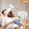 2 in 1 Facial Steamer with 3X Magnifying Lamp, Esthetician Steamer Professional Aromatherapy Humidifier Face Spa Mist Steam for Home Beauty Salon, Per