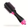 Hair Dryer Brush Blow Dryer Brush In One, 4 In 1 Styling Tools Blow Dryer With Ceramic Oval Barrel, Hair Dryer And Styler Volumizer, Hot Air Brush Hai