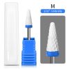 1PCS Nail Cone Tip Ceramic Drill Bits Electric Cuticle Clean Rotary For Manicure Pedicure Grinding Head Sander Tool If you purchase more than two item