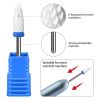 1PCS Nail Cone Tip Ceramic Drill Bits Electric Cuticle Clean Rotary For Manicure Pedicure Grinding Head Sander Tool If you purchase more than two item