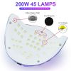 UV LED Lamp For Nails Drying Manicure Lamp Nail Dryer For Gel Polish Professional Cabin Led Lamp Nail Art Salon Tool