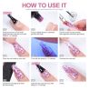 Nail Set Gel Nail Polish Set With UV LED Lamp Dryer Semi Permanent Gel Varnish Set Professional Nail Art Tools Kit Manicure Set