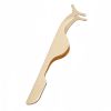 Eyelash Applicator Tool Eyelash Extension Tweezers Remover Clip Tweezers Nipper for False Lashes(Rose Gold)